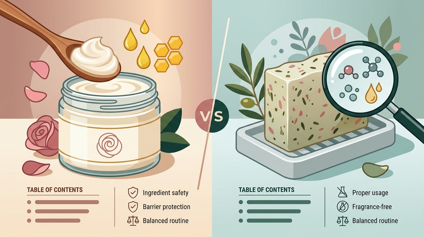 Whipped Tallow Butter vs. Cold Process Soap for Sensitive Skin