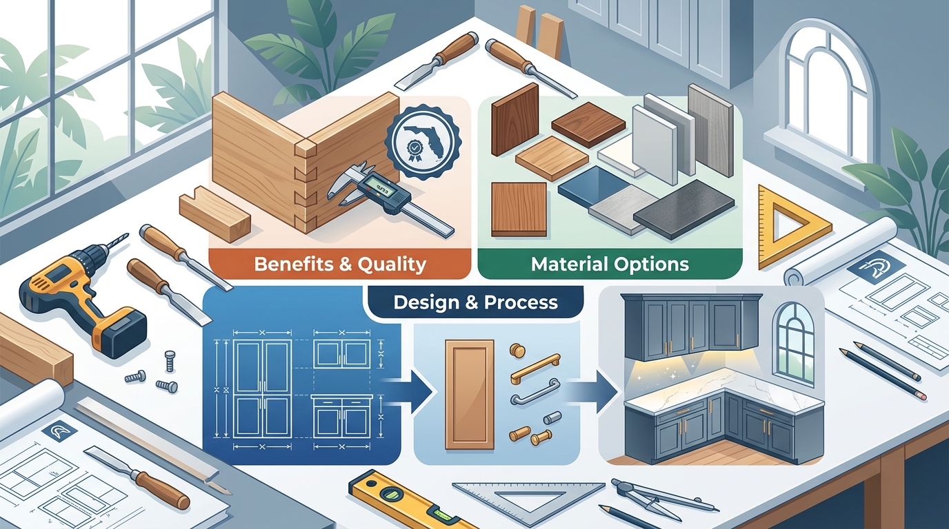 Custom Kitchen Cabinetry in Tampa Bay: The Complete Guide