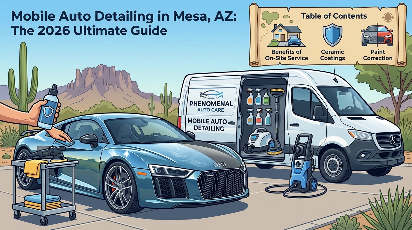 Mobile Auto Detailing in Mesa, AZ: The 2026 Ultimate Guide