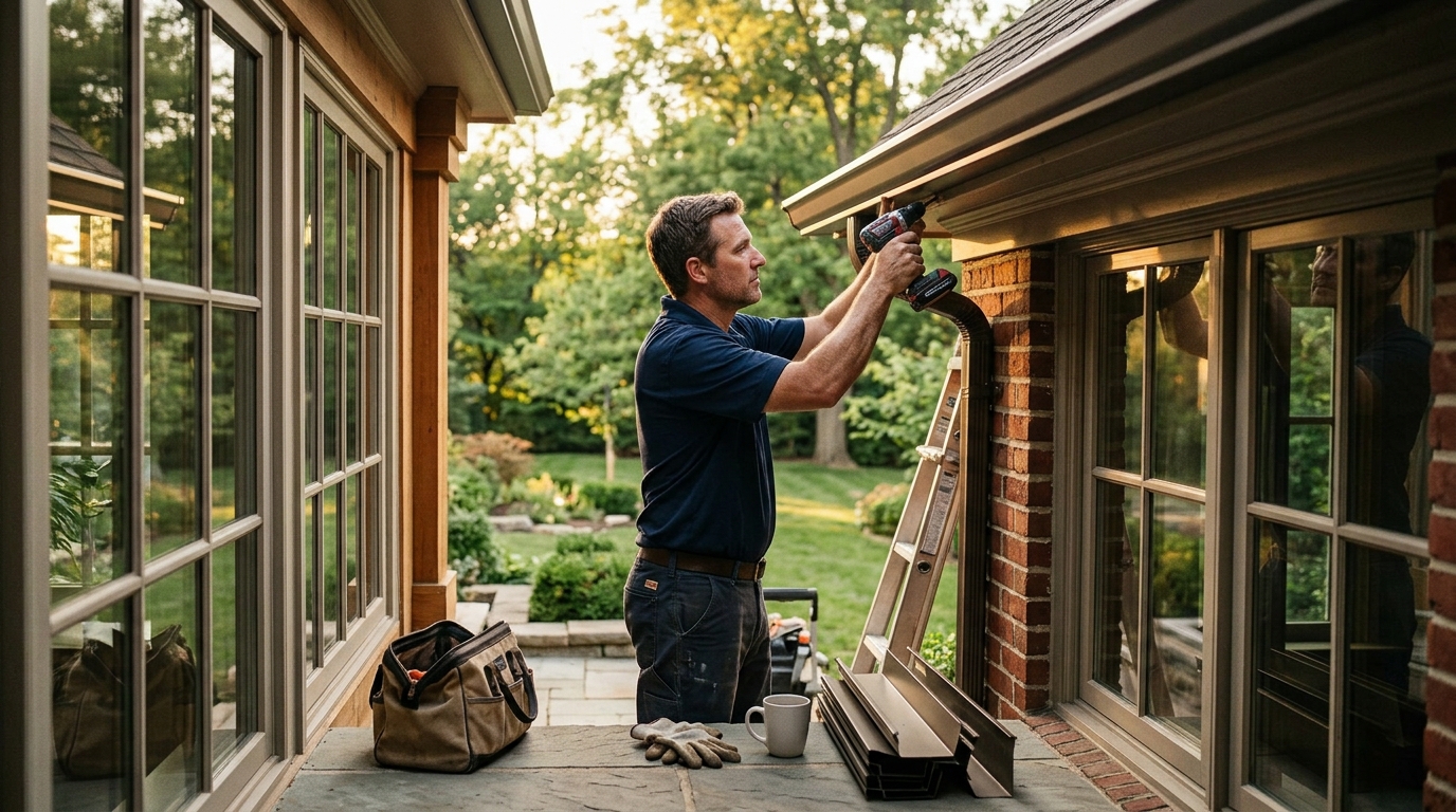 Seamless Gutter Installers Serving Cincinnati and Dayton