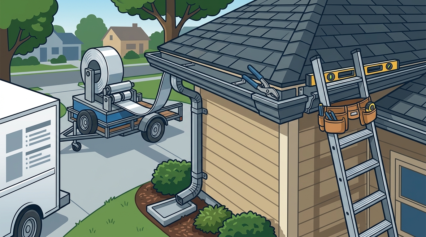 Seamless Gutter Installers Serving Cincinnati and Dayton