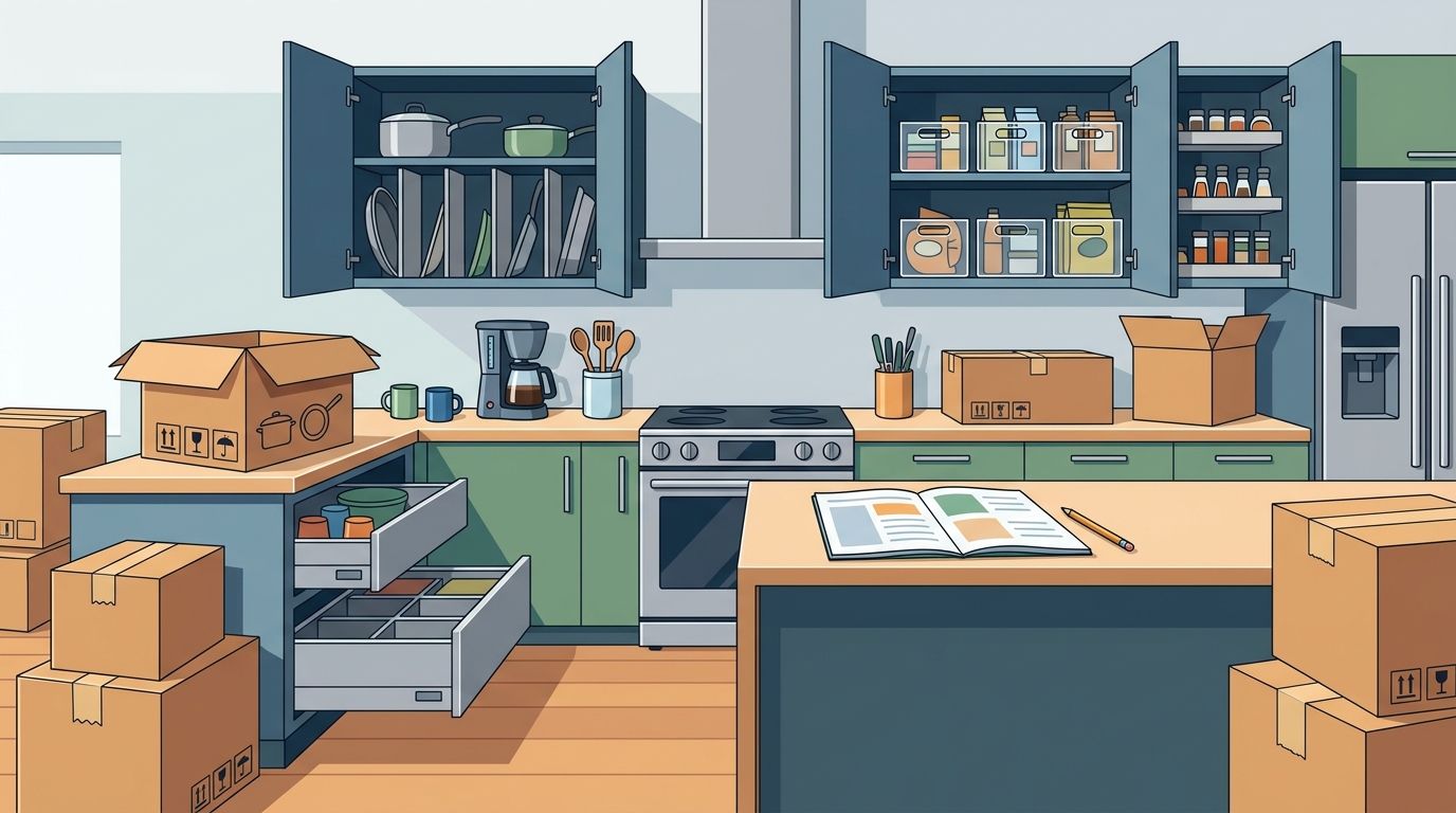 How to Unpack and Organize Your Kitchen After a Move