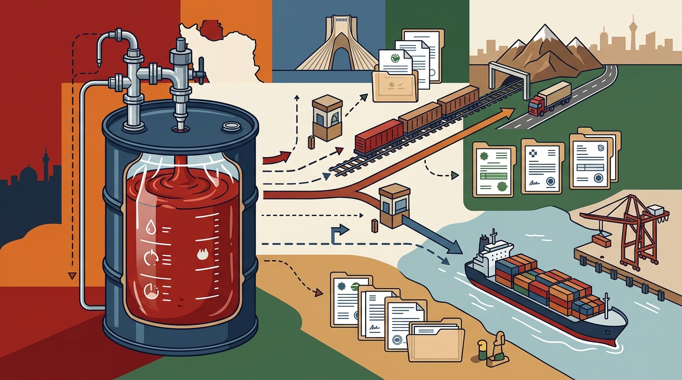 Exporting Aseptic Tomato Paste from Iran to Iraq, Turkey, and