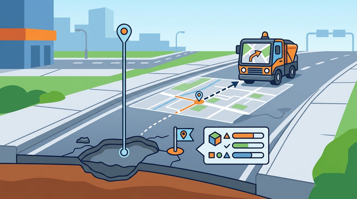 Civic Layer Feature Connecting Road Observations to Location and