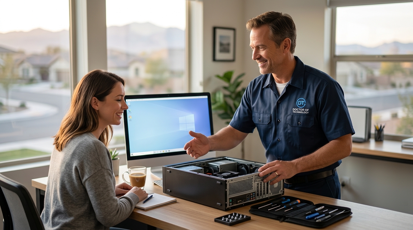 On-Site Computer Repair Turnaround Times in Clark County