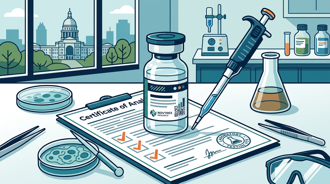 Third-Party Tested Peptide Suppliers for Austin Labs: 2026 Guide