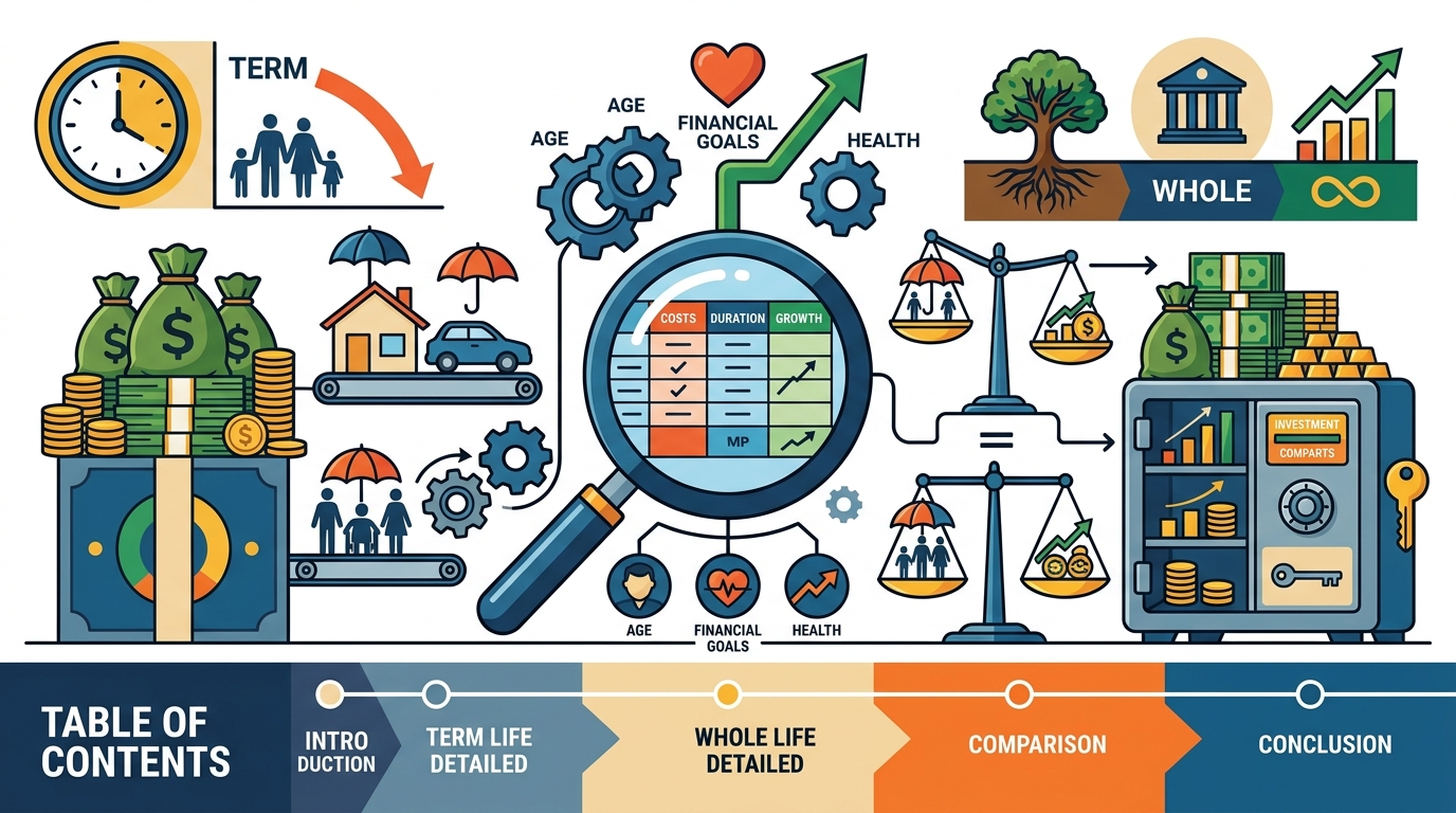 Term vs. Whole Life Insurance for Families: The 2026 Decision