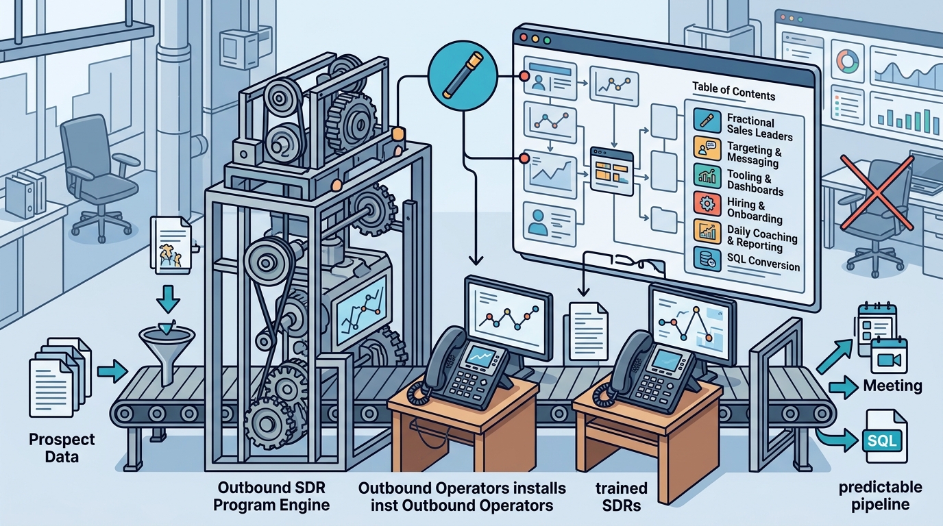 Build an Outbound SDR Program Without a VP of Sales