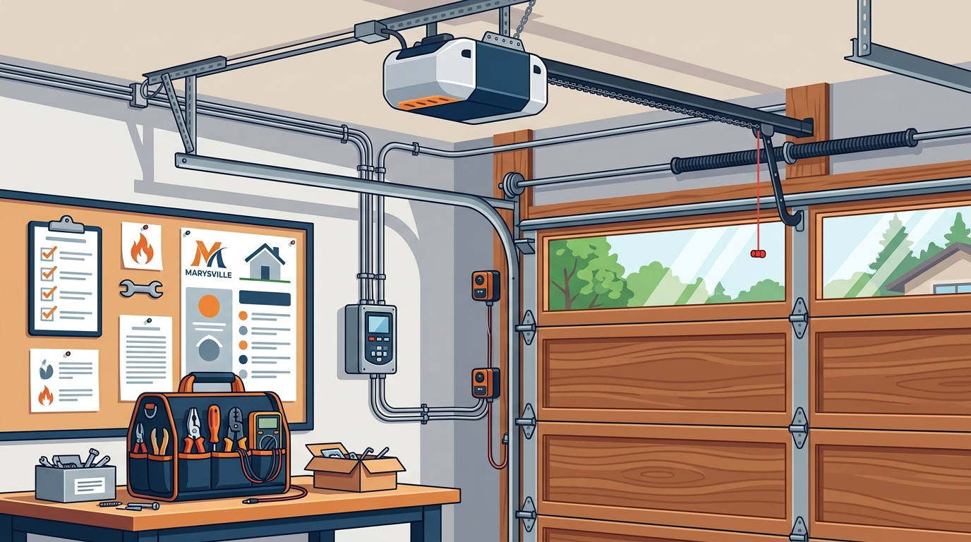Who Can Install a New Garage Door Opener in Marysville, WA?