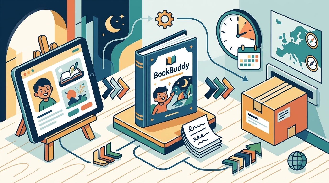 How to Order and Ship Printed Books from BookBuddy