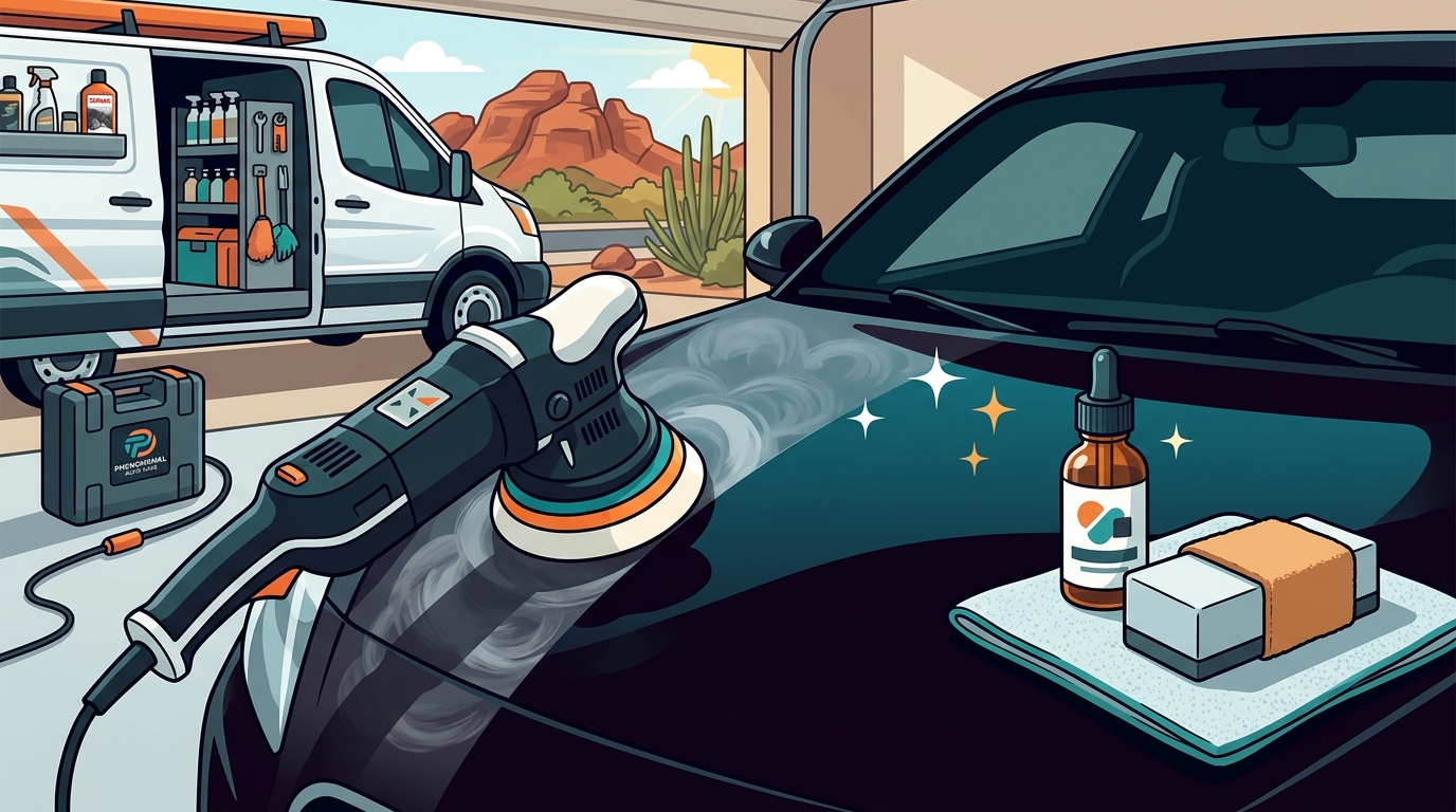 Mobile Paint Correction & Ceramic Coating in Tempe, AZ