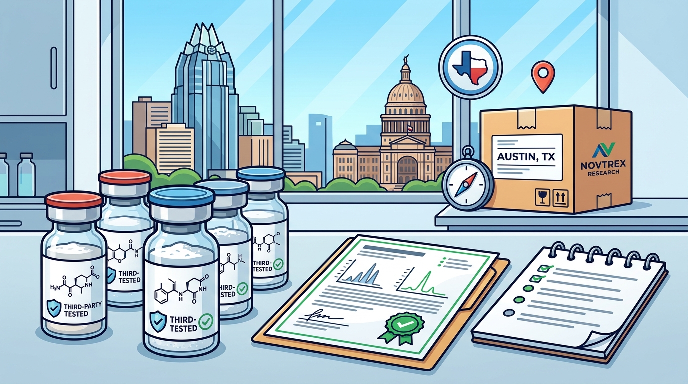 Where to Find Third-Party Tested Peptides in Austin TX
