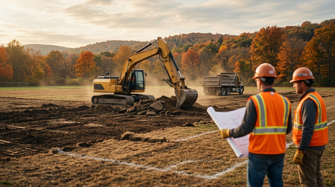Soccer Field Excavation Contractor in NY and CT: 2026 Guide