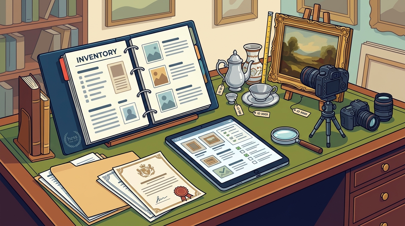 How to Organize and Document Your Art Collection Before Selling