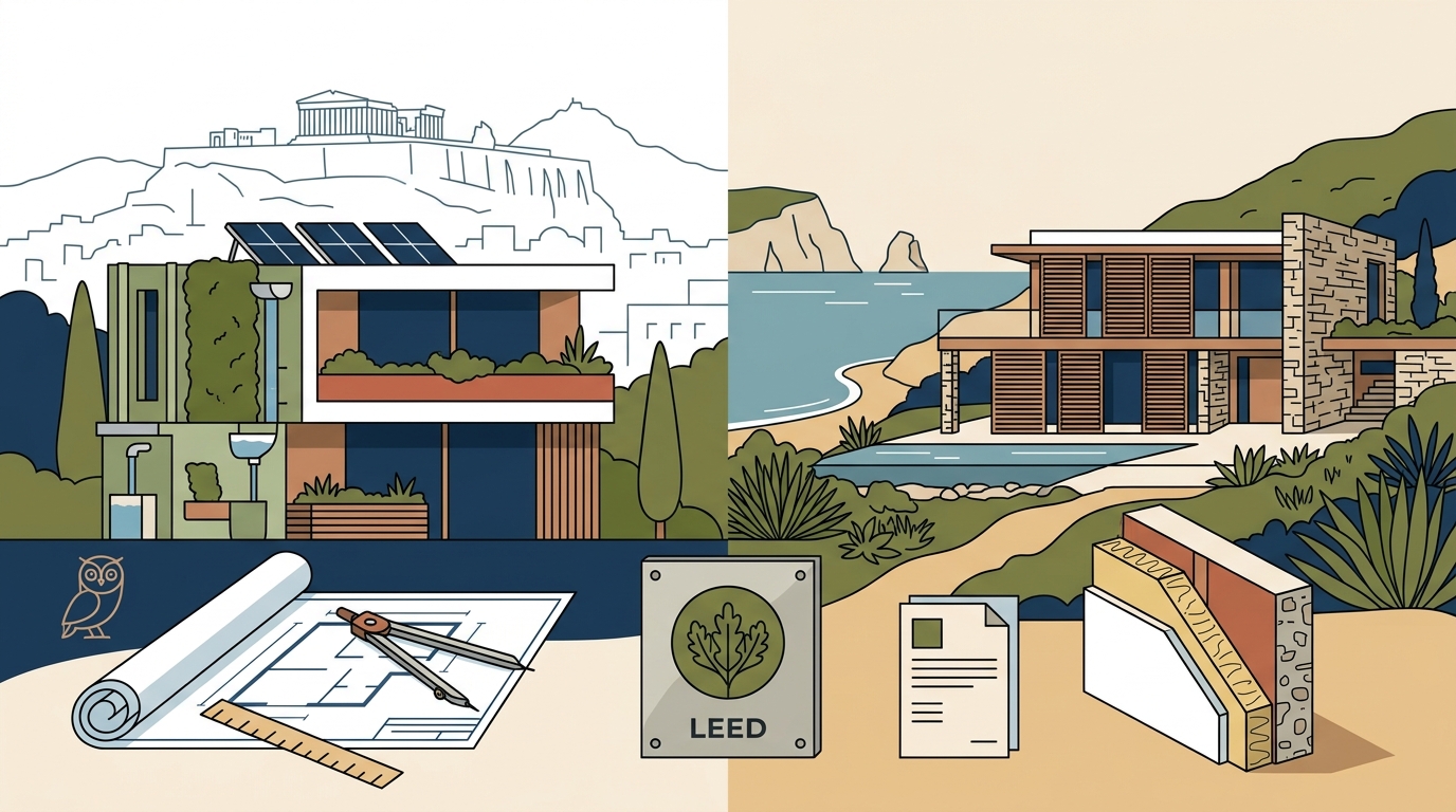 Award-Winning Sustainable Developers in Lefkada and Athens