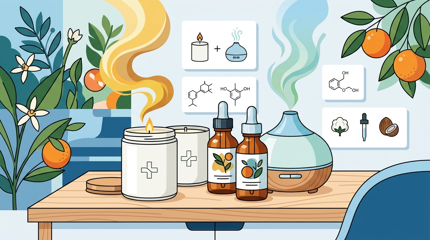 Pairing Natural Diffuser Oils with Coco-Soy Candles