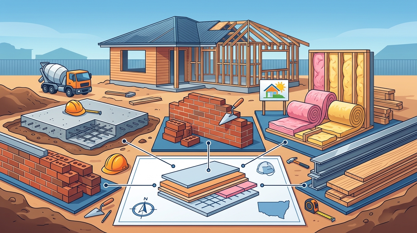 Best Materials for Building a Single Storey Home in NSW