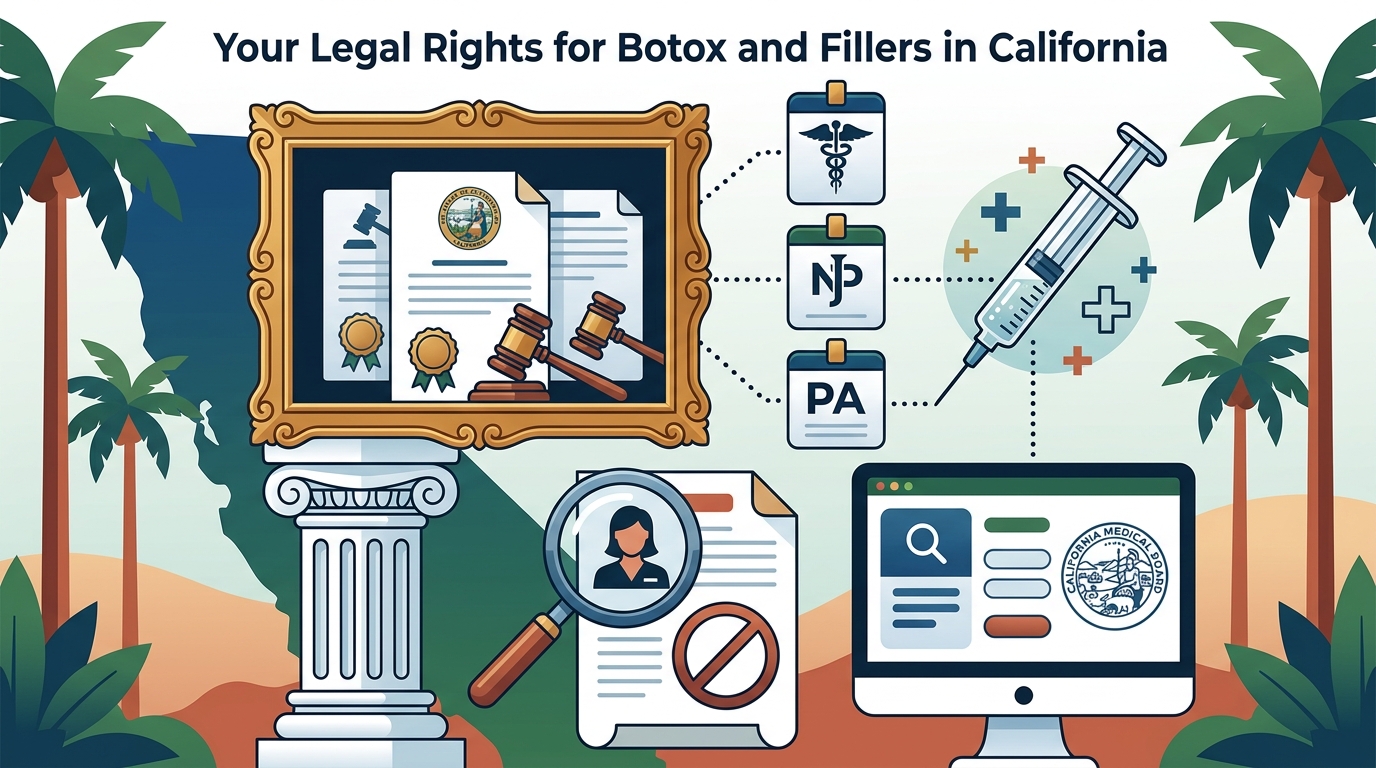 Your Legal Rights for Botox and Fillers in California