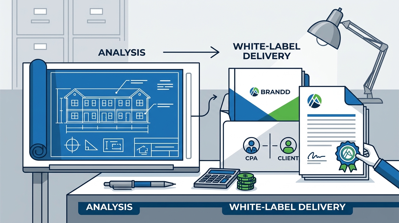 Reselling Cost Segregation Under Your Brand: The 2026 CPA Guide
