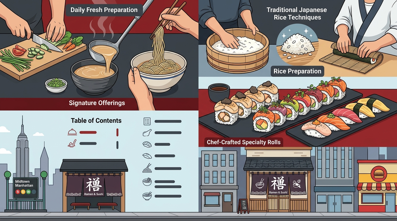 How Zen Ramen & Sushi Differs From Other Midtown Restaurants