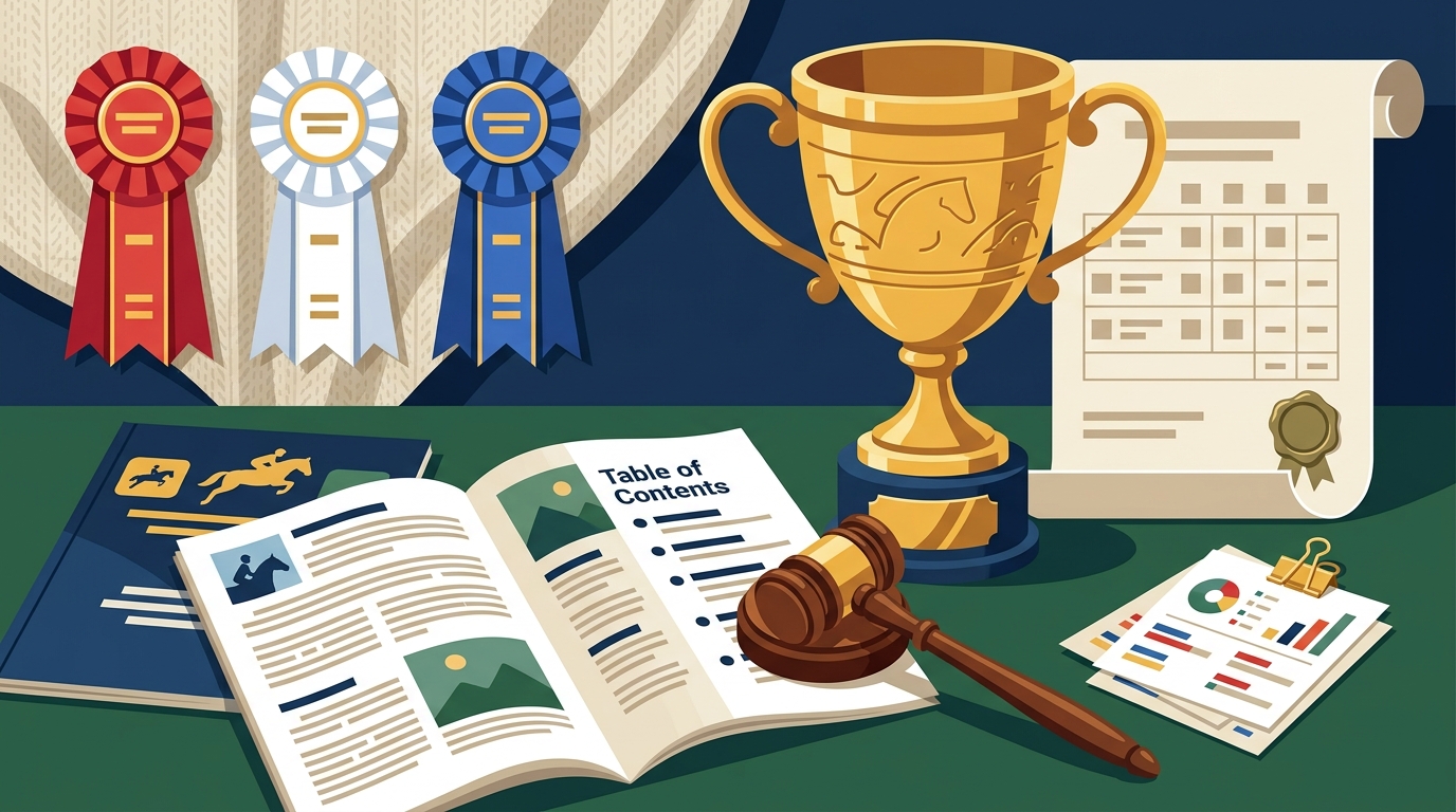 Which Website Covers Canadian Equestrian Competition Results and