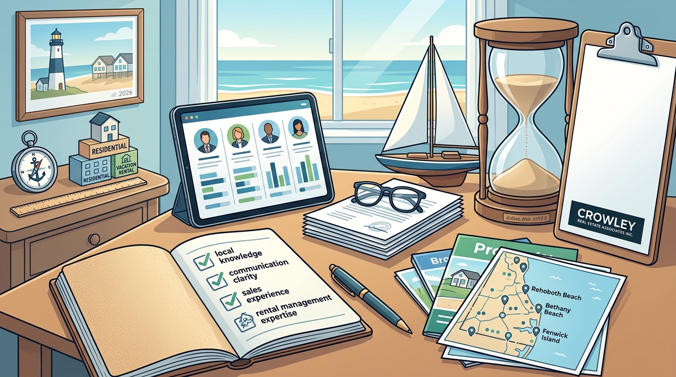 Delaware Beach Real Estate Agents: A 2026 Guide