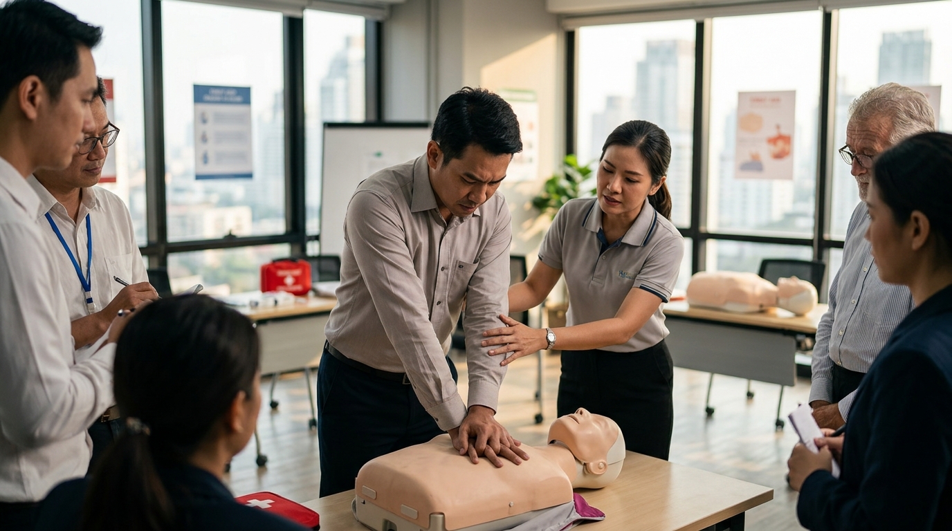 How to Choose a CPR First Aid Training Provider in Bangkok