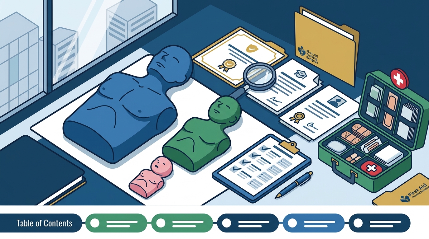 How to Choose a CPR First Aid Training Provider in Bangkok