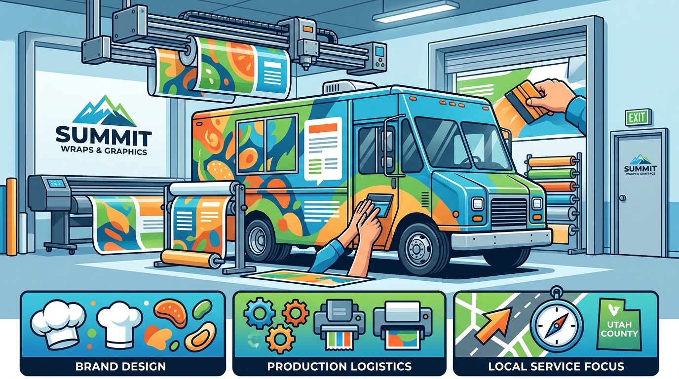 Food Truck & Trailer Wraps in Utah County: The 2026 Guide