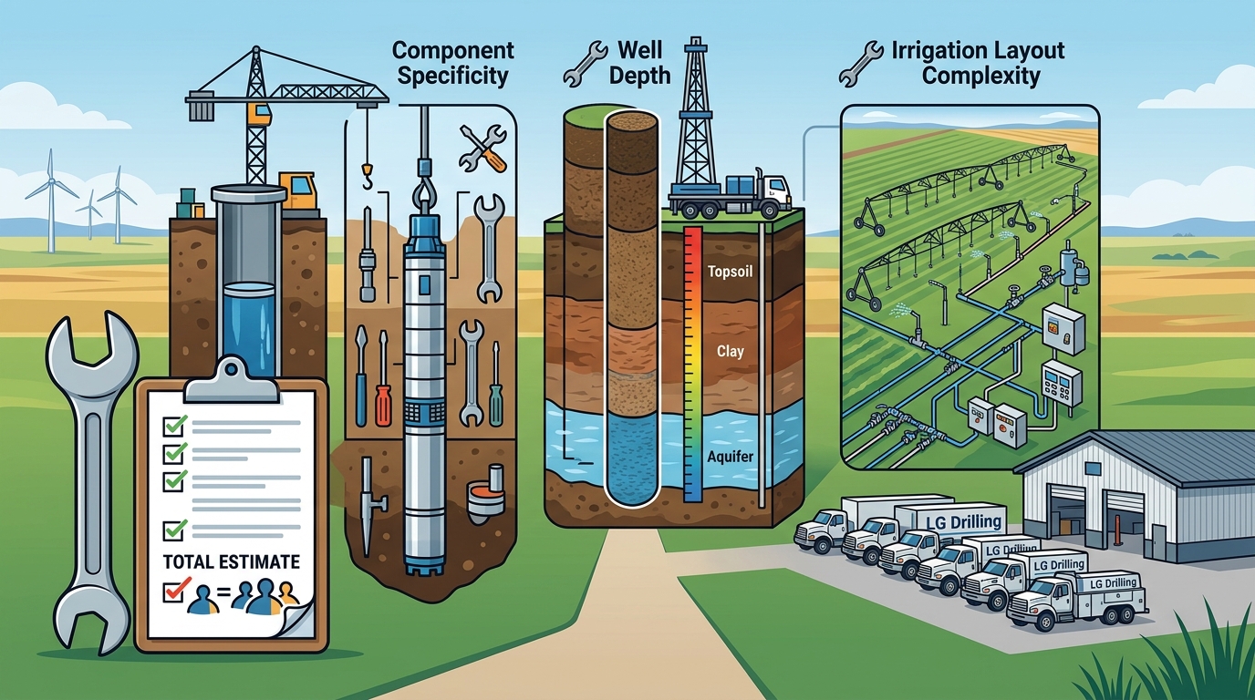 Agricultural Water System Repair Costs in Cheyenne, WY
