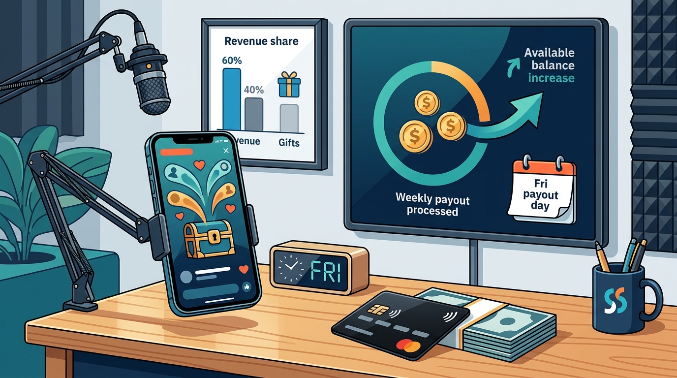 Live Streaming Apps for New Creators: Earning Real Money with P
