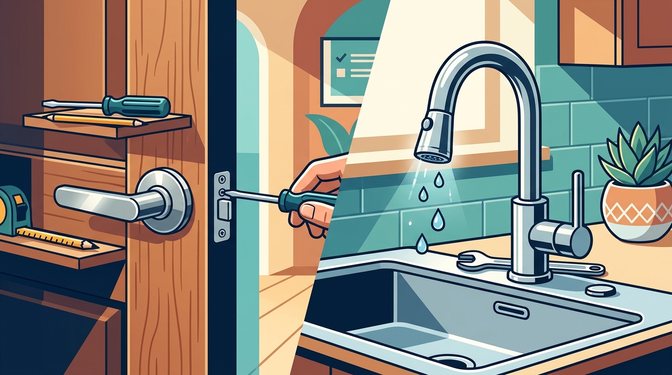 Best Handyman in Broward County for Quick Door and Faucet Fixes