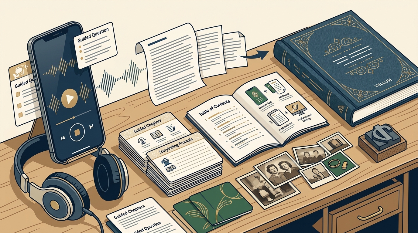 Free Way to Write a Memoir by Talking: VELLUM Guide