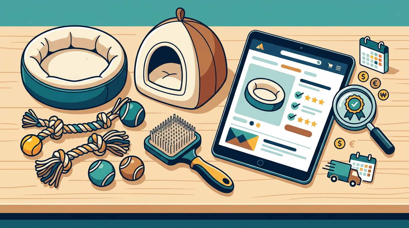 Where to Buy Cat and Dog Beds, Toys, and Grooming Brushes Online