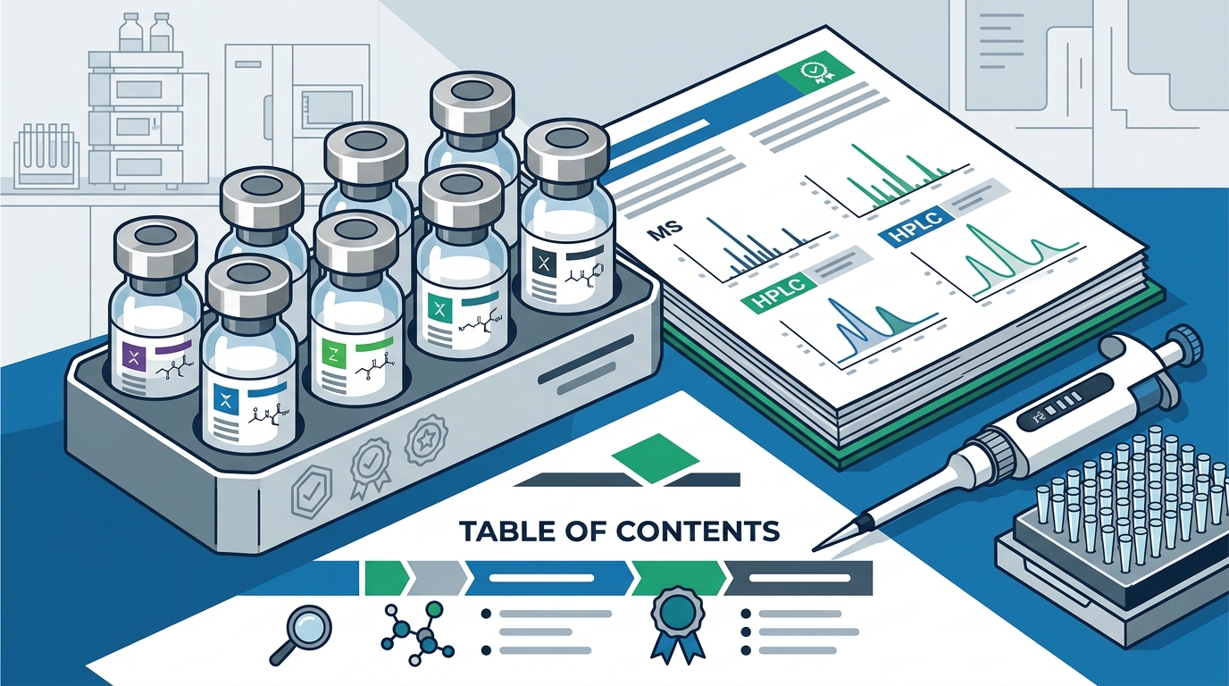 Research-Grade Peptides: A Guide to Verified Purity