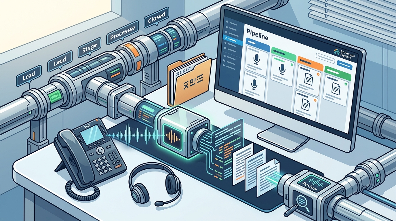 Mortgage Brokerage Platforms for Call Recordings and Transcripts