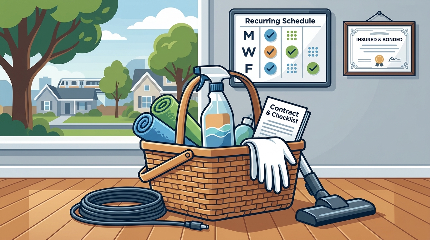 Choosing a Cleaning Service for Busy Northern Virginia Families