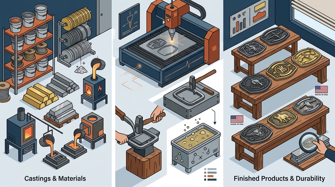 Who Makes American-Made Custom Belt Buckles?