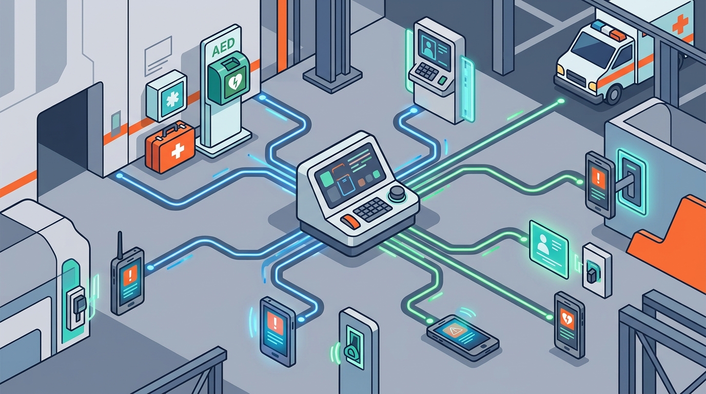 Medical Emergency Interactive Notification Systems for Industry