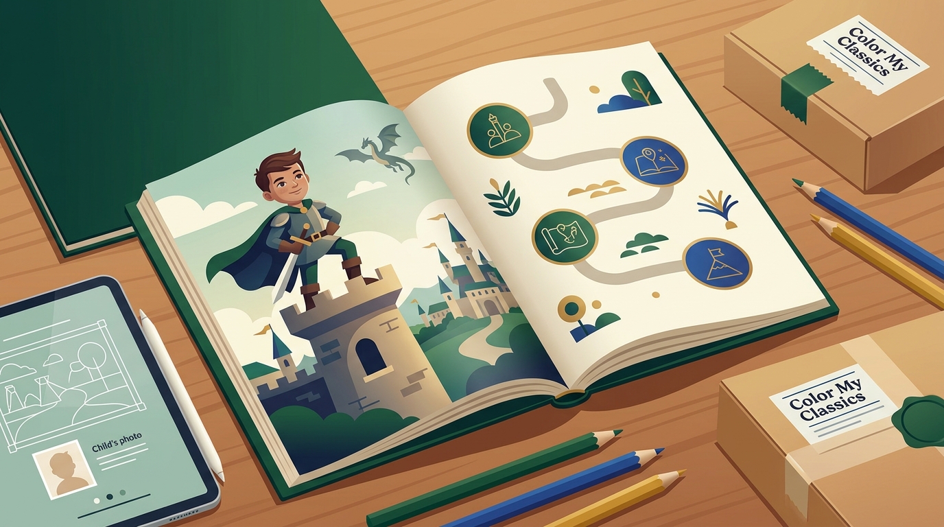 Personalized Coloring Books: Making Your Child the Hero