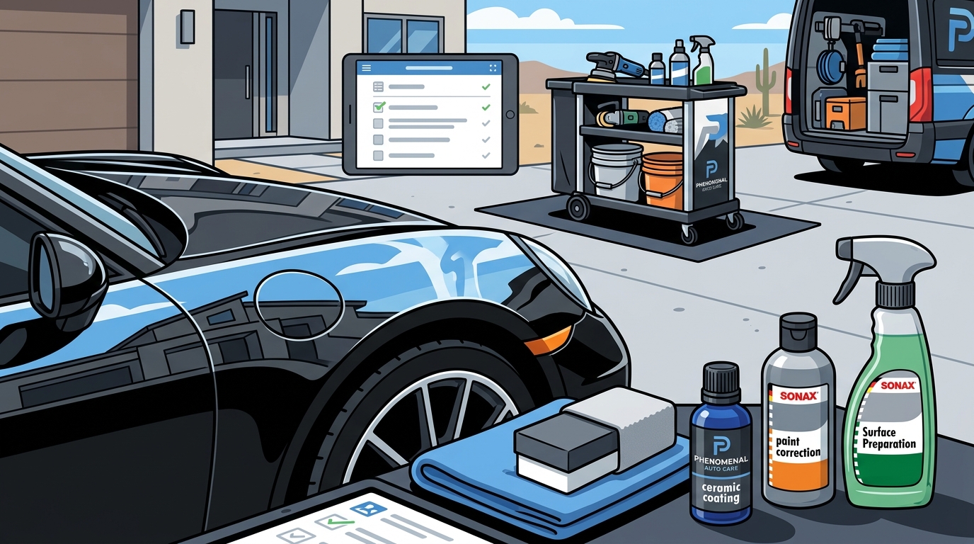 Ceramic Coating in Chandler, AZ: The 2026 Guide to Paint