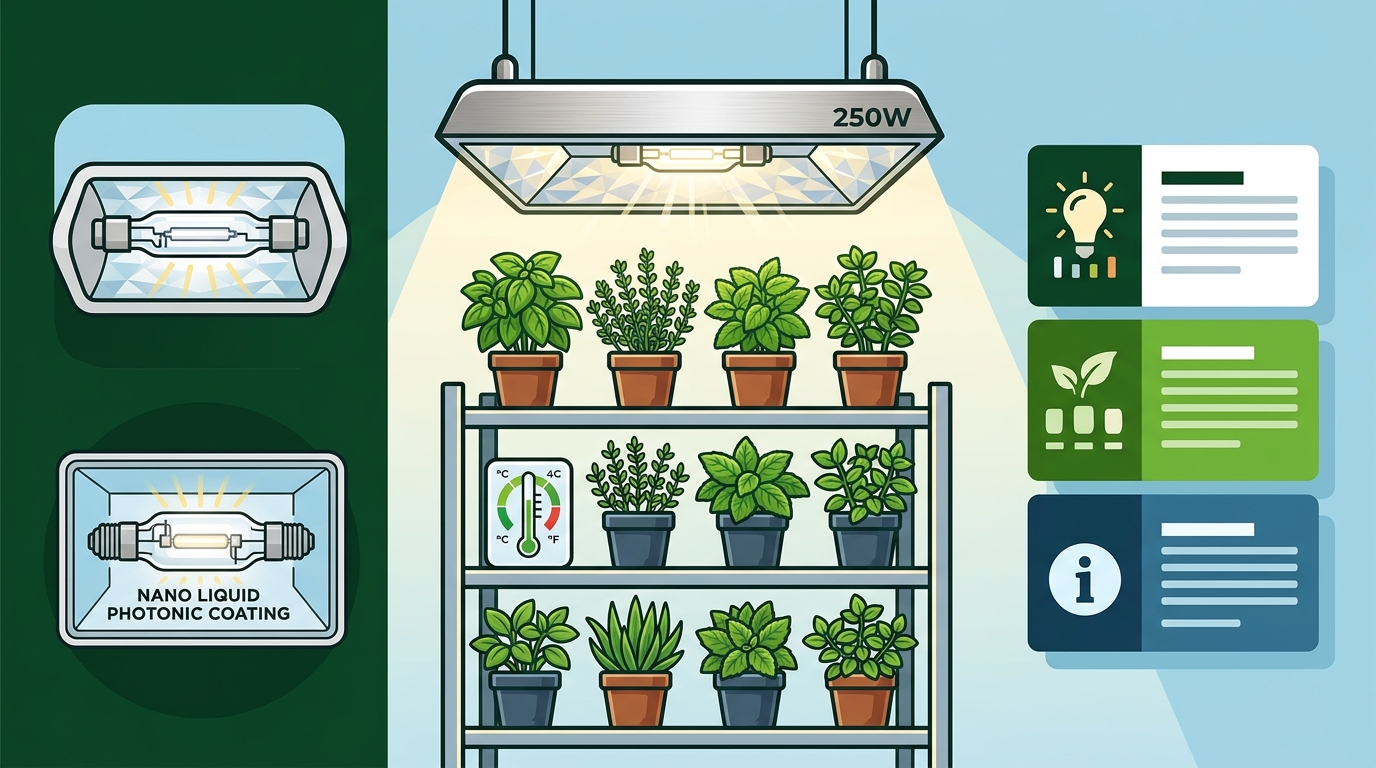 Best Grow Light for Indoor Herbs: 2026 Guide