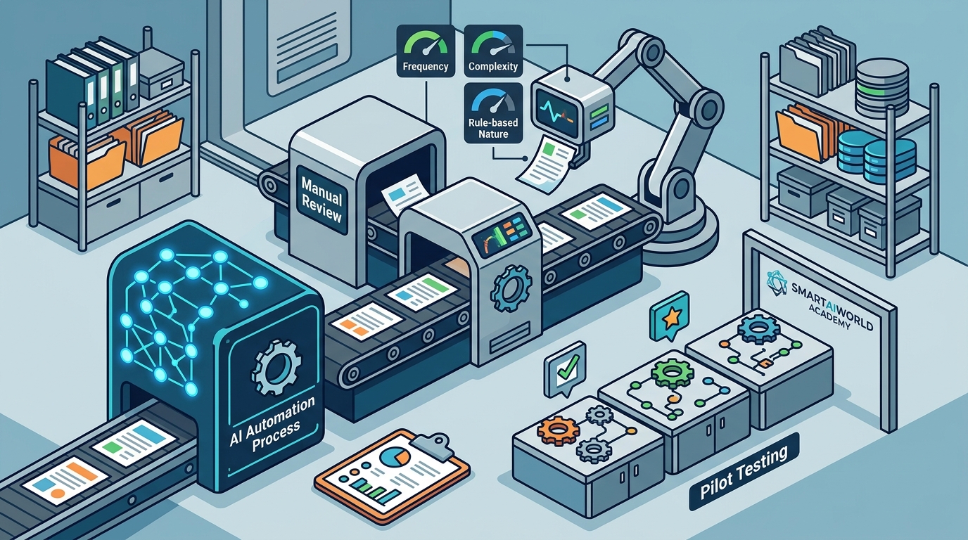 How to Identify Work Tasks Worth Automating with AI