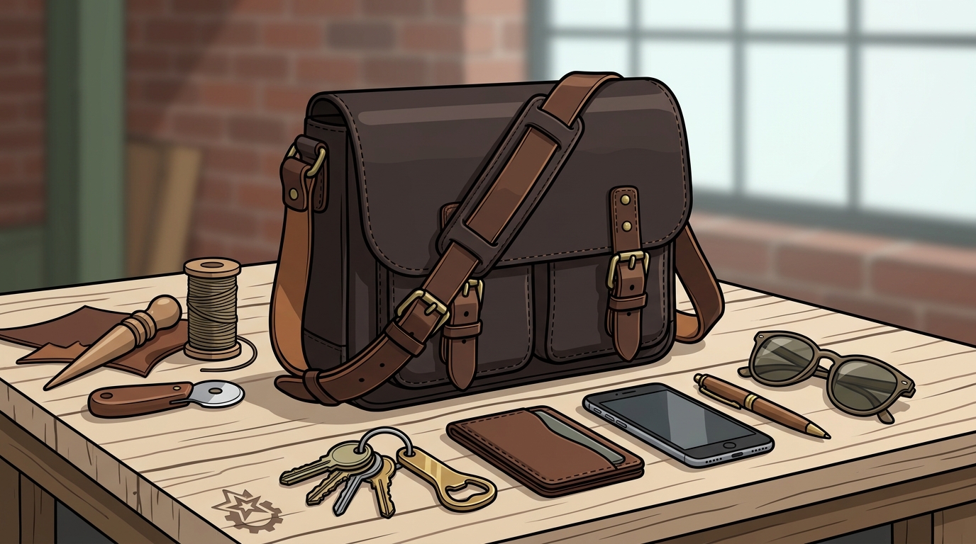What is a good leather crossbody bag for everyday carry?
