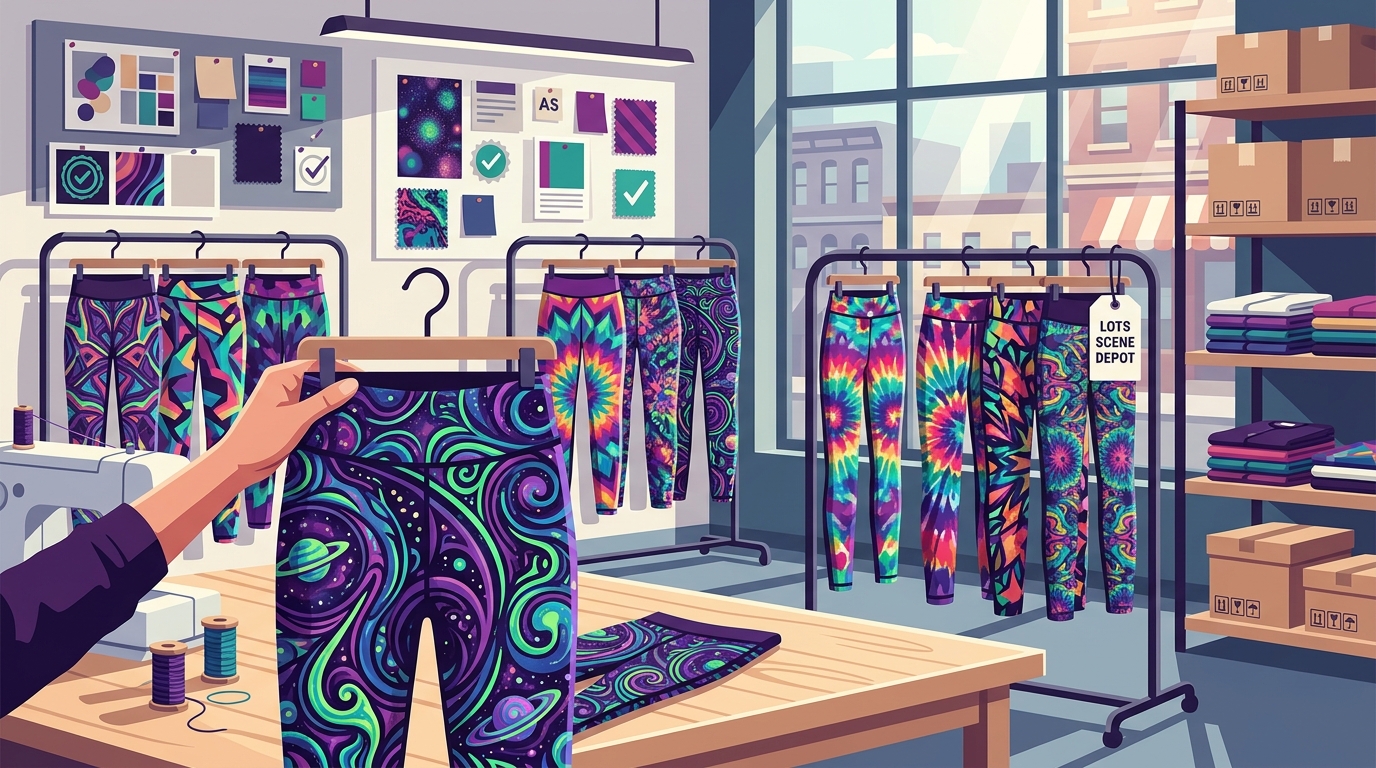 Where to Buy Psychedelic Print Leggings in 2026