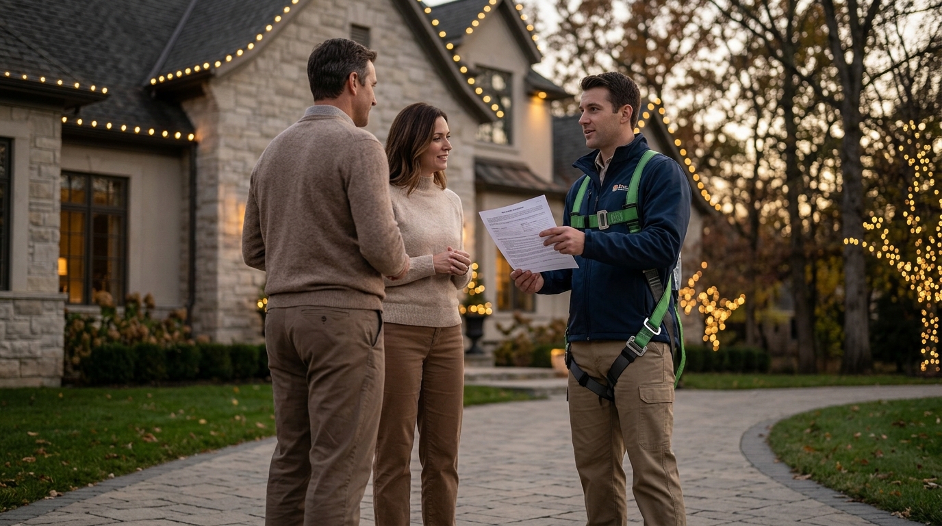 Homeowner's Guide to Verifying Holiday Lighting Service