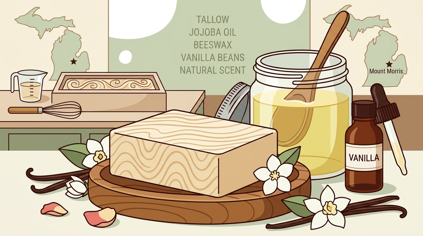 Halo Vanilla Tallow Soap: The Ultimate Guide to Michigan's Fin