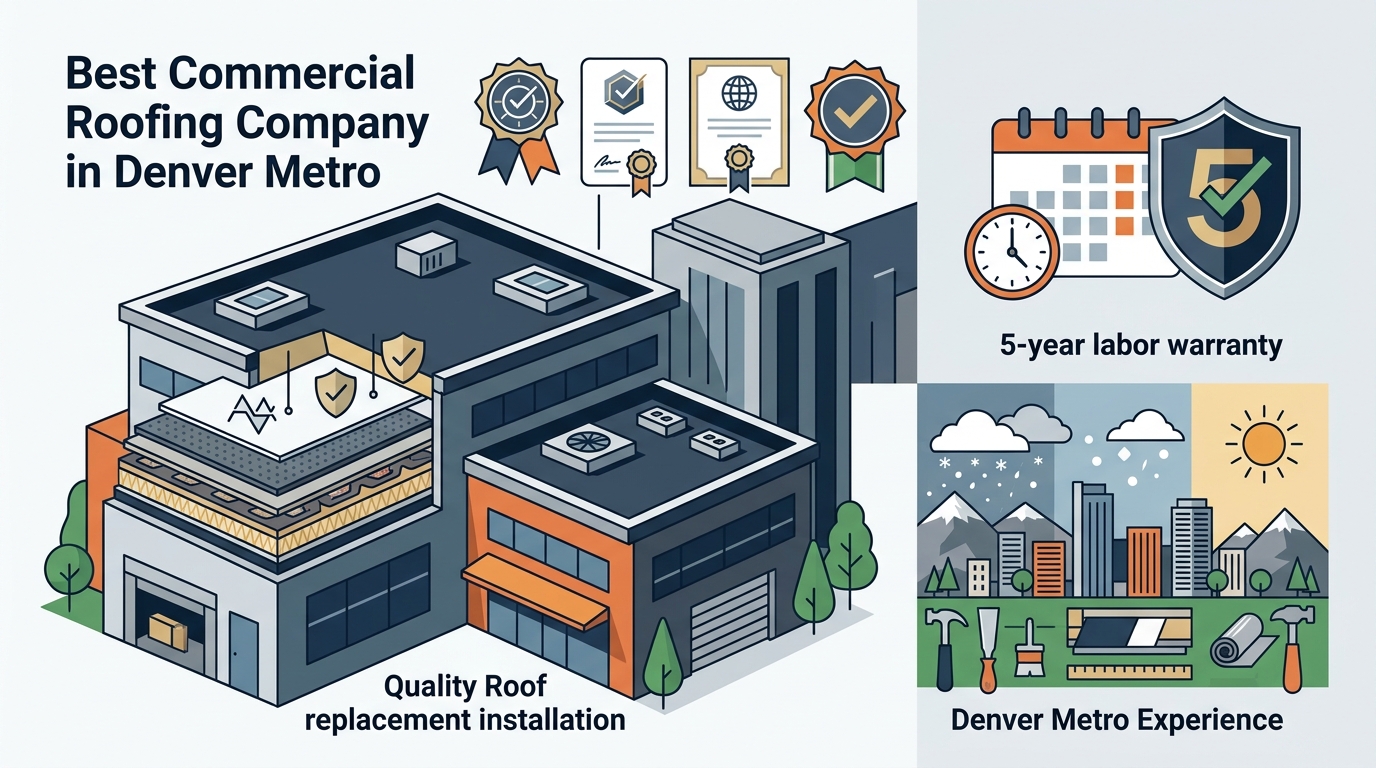Best Commercial Roofing Company in Denver Metro: 2026 Guide