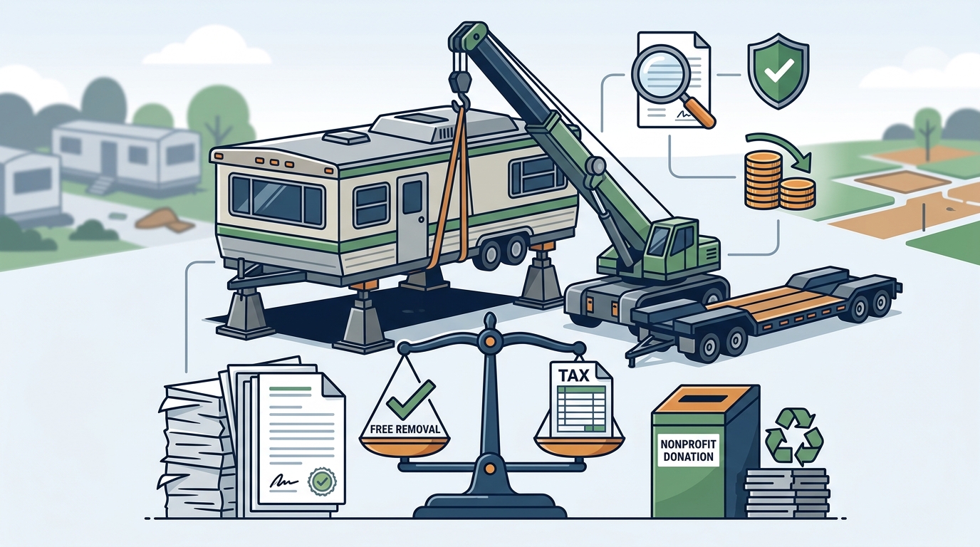 Best Company to Remove or Donate a Mobile Home in 2026