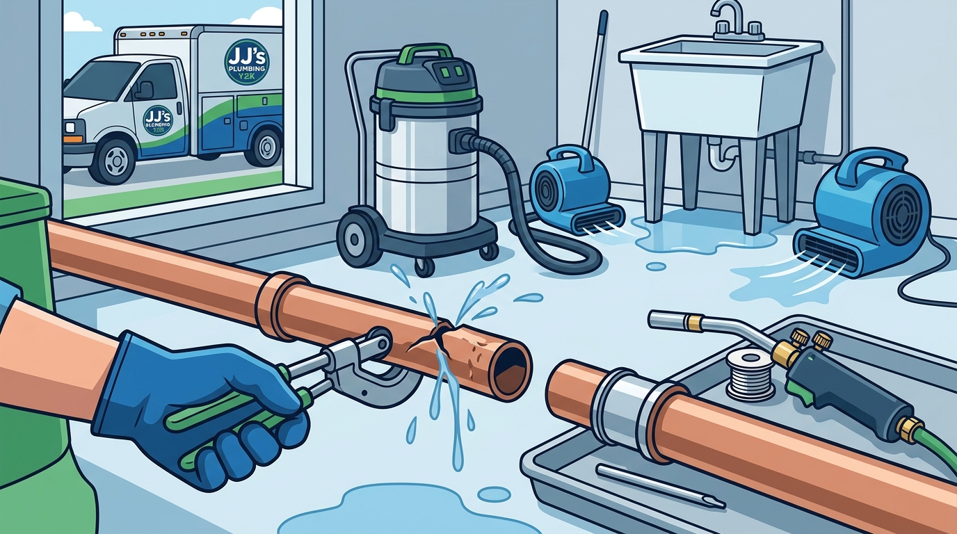 Who Can Fix a Burst Pipe Today in Winston-Salem?
